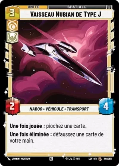 Vaisseau Nubian de Type J