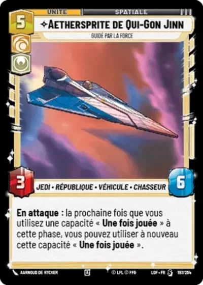 Aethersprite de Qui-Gon Jinn, Guidé Par La Force
