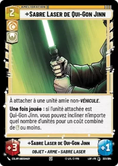 Sabre Laser de Qui-Gon Jinn