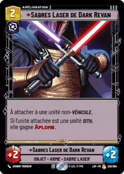Sabres Laser de Dark Revan