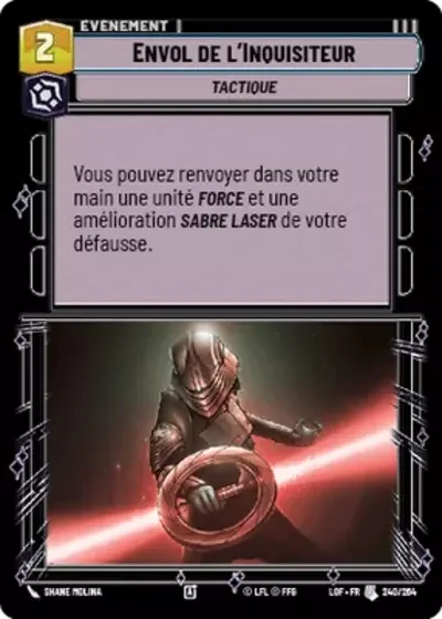 Envol de l'Inquisiteur