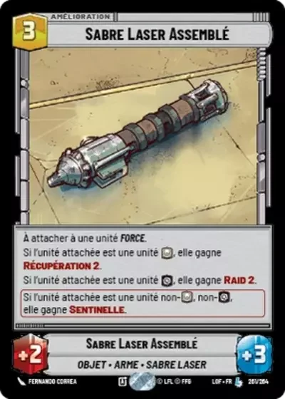 Sabre Laser Assemblé