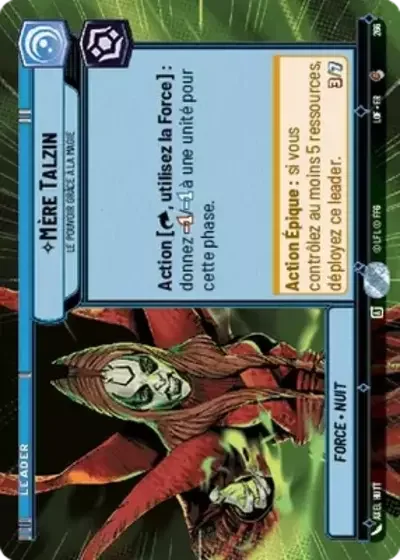 Hyperspace Mere Talzin Le Pouvoir Grace A La Magie