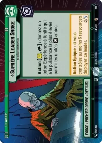Hyperspace Supreme Leader Snoke Au Siege Du Pouvoir