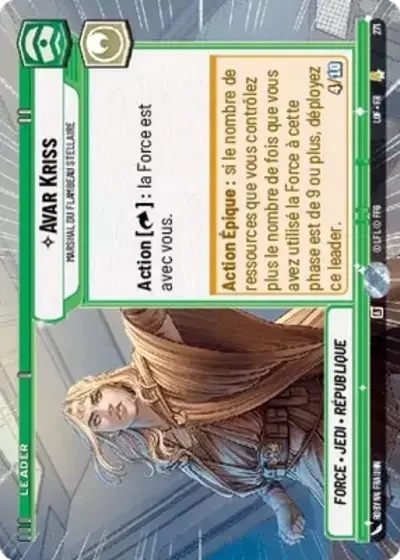 Hyperspace Avar Kriss Marshal Du Flambeau Stellaire