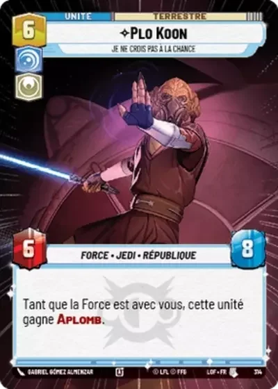 Hyperspace Plo Koon Je Ne Crois Pas A La Chance