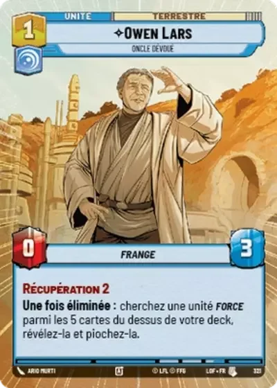 Hyperspace Owen Lars Oncle Devoue