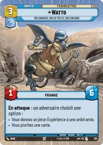 Hyperspace Watto Pas Dargent Pas De Pieces Pas Daffaire