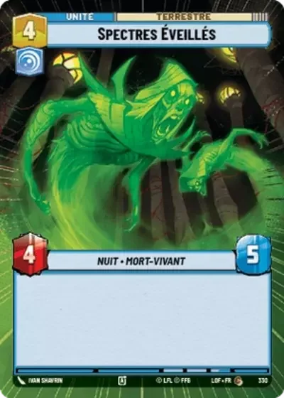 Hyperspace Spectres Eveilles