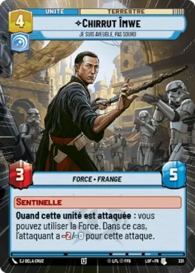 Hyperspace Chirrut Imwe Je Suis Aveugle Pas Sourd