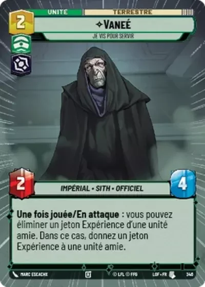 Hyperspace Vanee Je Vis Pour Servir