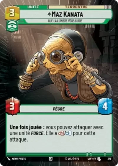 Hyperspace Maz Kanata Que La Lumiere Vous Guide