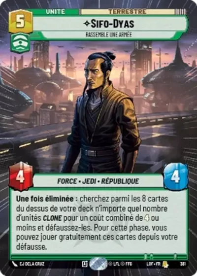 Hyperspace Sifo Dyas Rassemble Une Armee