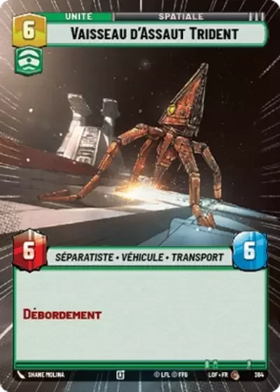 Hyperspace Vaisseau Dassaut Trident
