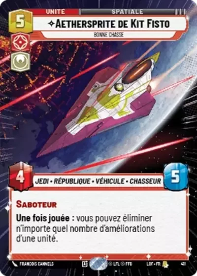 Hyperspace Aethersprite De Kit Fisto Bonne Chasse