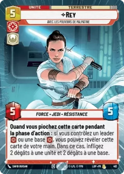 Hyperspace Rey Avec Les Pouvoirs De Palpatine
