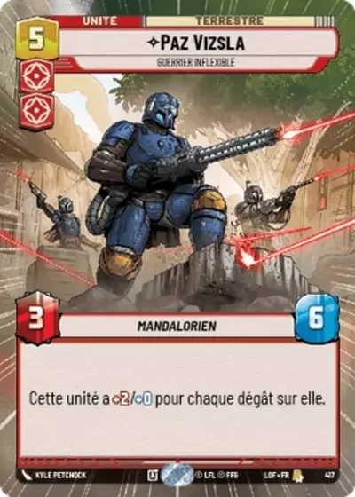 Hyperspace Paz Vizsla Guerrier Inflexible