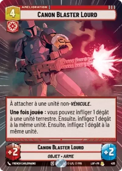 Hyperspace Canon Blaster Lourd