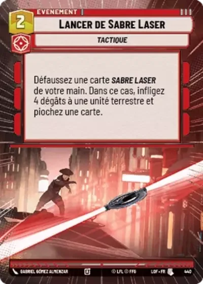 Hyperspace Lancer De Sabre Laser