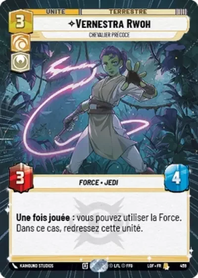 Hyperspace Vernestra Rwoh Chevalier Precoce