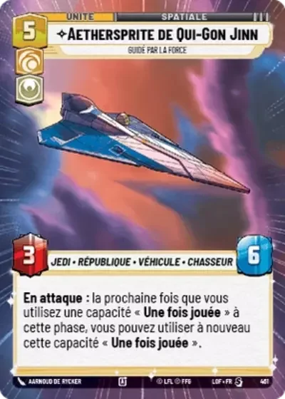 Hyperspace Aethersprite De Qui Gon Jinn Guide Par La Force
