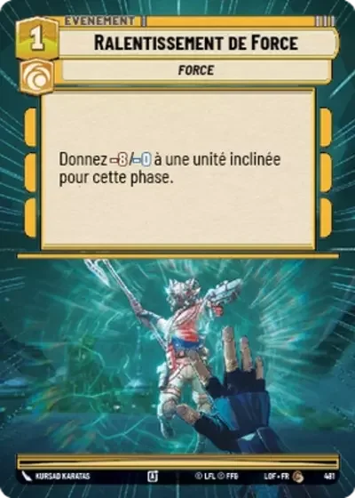 Hyperspace Ralentissement De Force