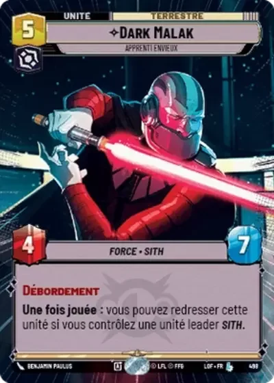 Hyperspace Dark Malak Apprenti Envieux