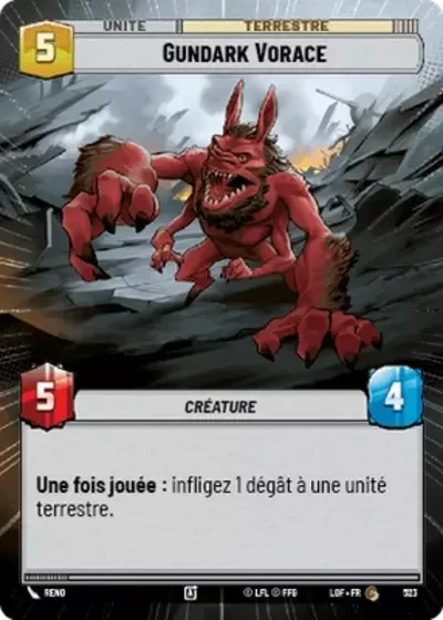 Hyperspace Gundark Vorace