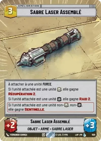 Hyperspace Sabre Laser Assemble