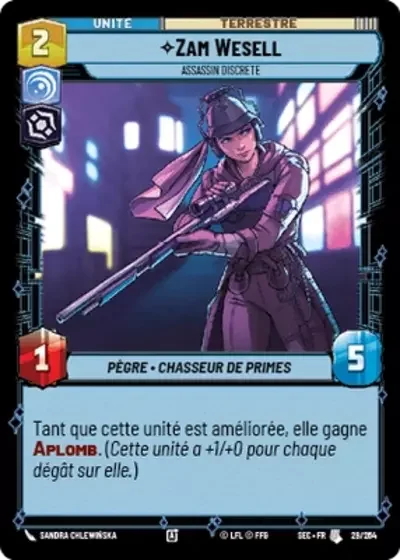 Zam Wesell, Assassin Discrète