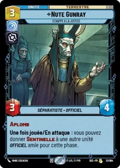 Nute Gunray, Échappe À La Justice