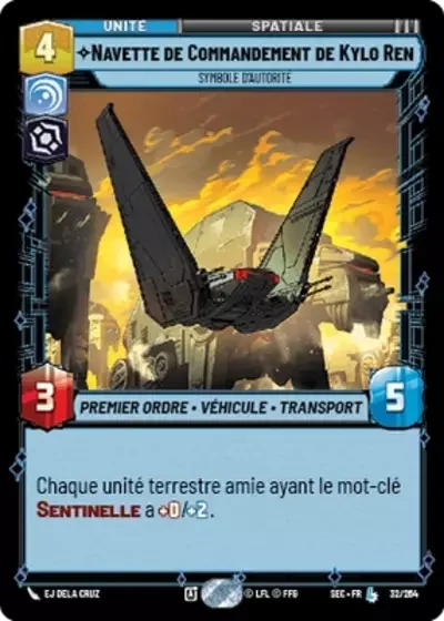 Navette de Commandement de Kylo Ren, Symbole D'Autorité