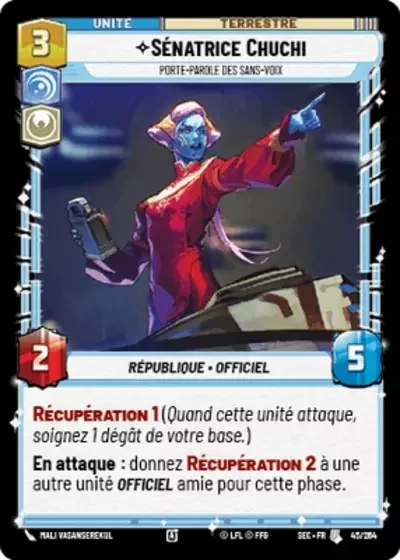 Sénatrice Chuchi, Porte-Parole Des Sans-Voix
