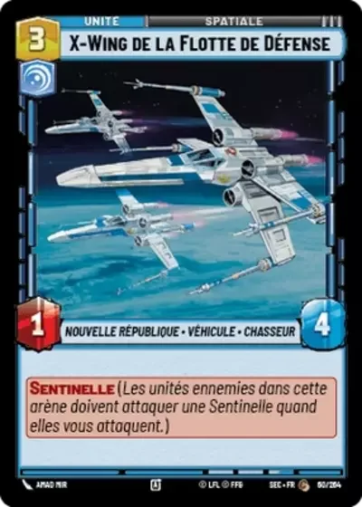 X-Wing de la Flotte de Défense