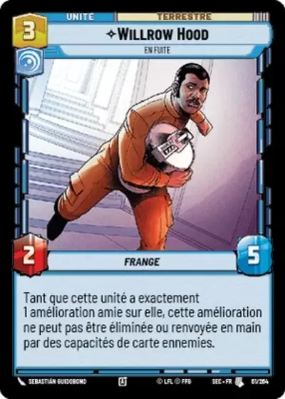 Willrow Hood, En Fuite