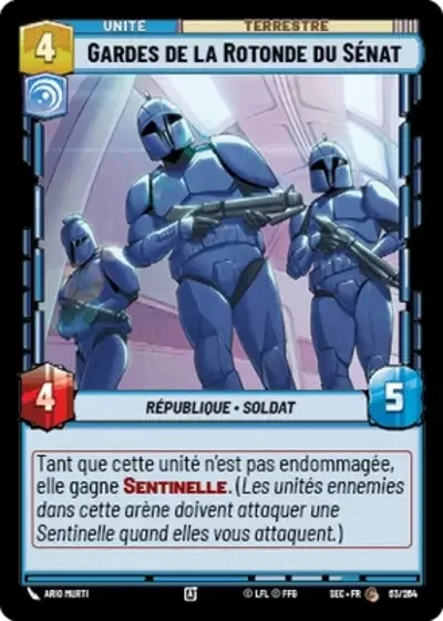 Gardes de la Rotonde du Sénat