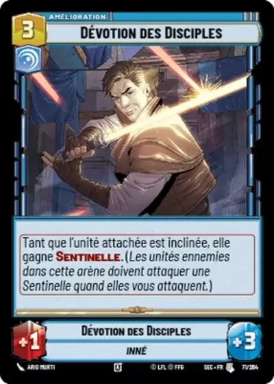 Dévotion des Disciples