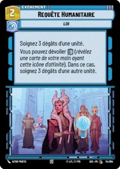 Requête Humanitaire