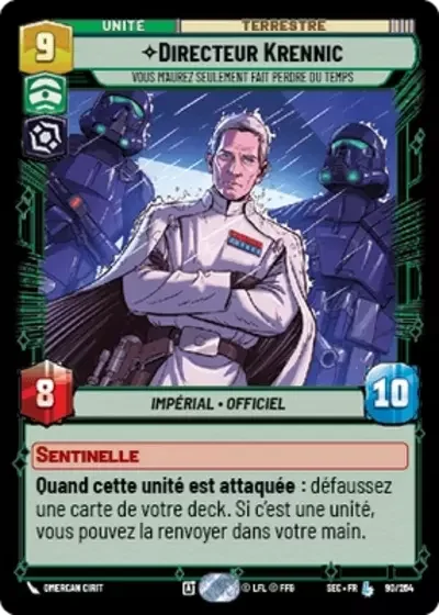 Directeur Krennic, Vous M'Aurez Seulement Fait Perdre Du Temps