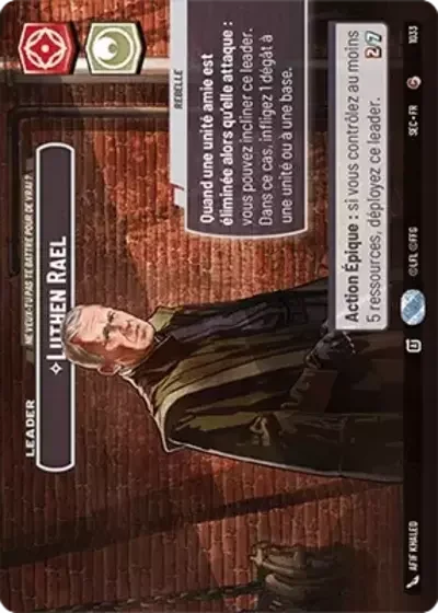 Luthen Rael, Ne Veux-Tu Pas Te Battre Pour De Vrai ? (Showcase)