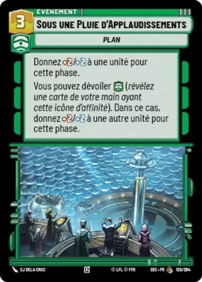 Sous une Pluie d'Applaudissements