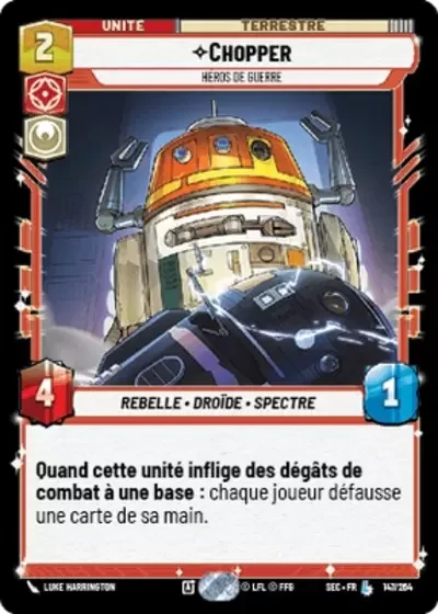 Chopper, Héros De Guerre