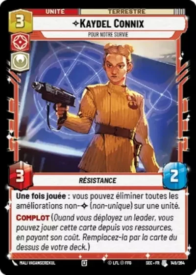 Kaydel Connix, Pour Notre Survie