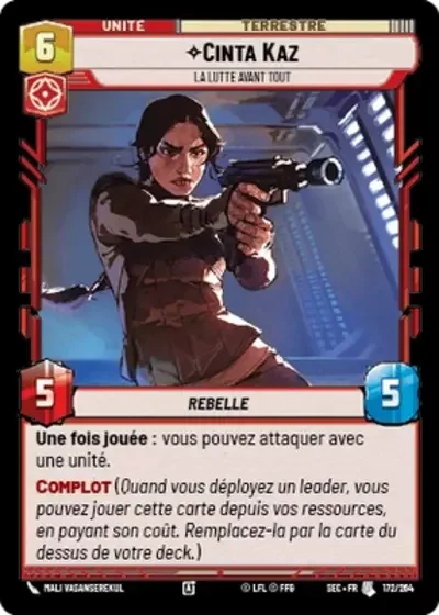 Cinta Kaz, La Lutte Avant Tout