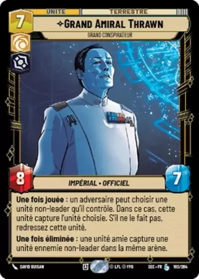 Grand Amiral Thrawn, Grand Conspirateur