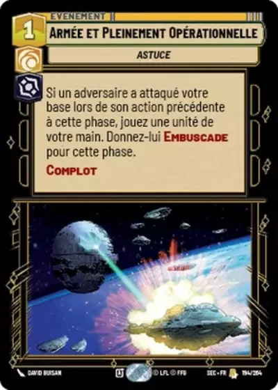 Armée et Pleinement Opérationnelle