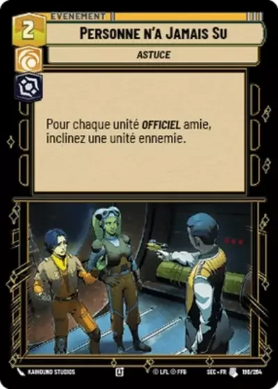 Personne n'a Jamais Su