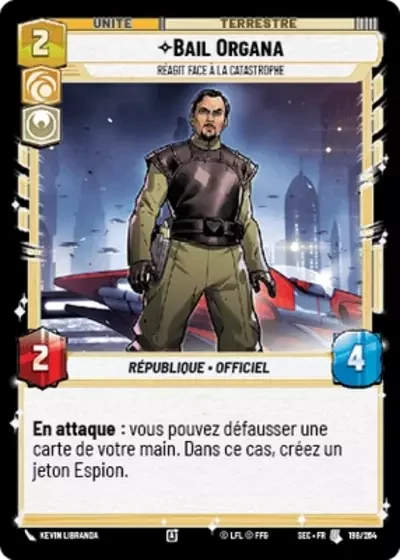 Bail Organa, Réagit Face À La Catastrophe