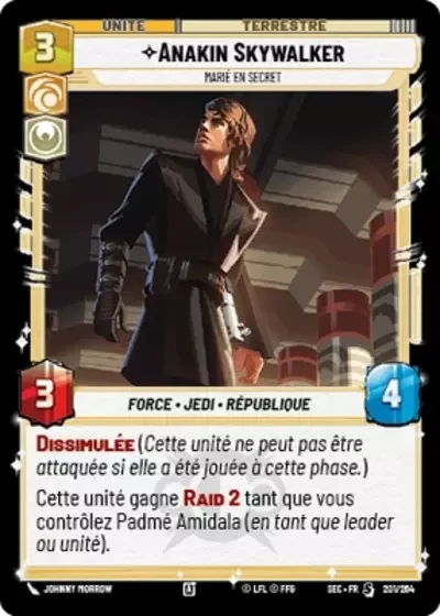 Anakin Skywalker, Marié En Secret