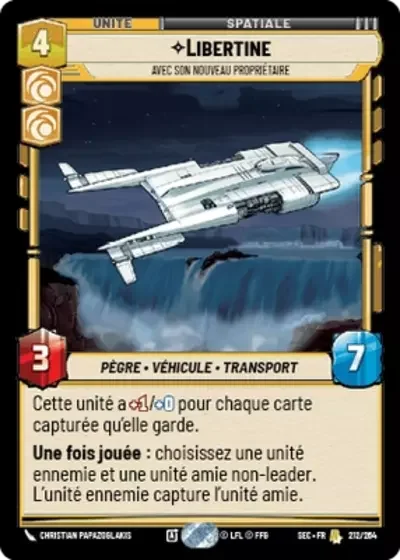 Libertine, Avec Son Nouveau Propriétaire